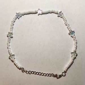 🌟Iridescent Star Charm Beaded Choker🌟
